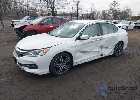 2016 Honda Accord Sport from USA, damaged, VIN 1HGCR2F56GA139072